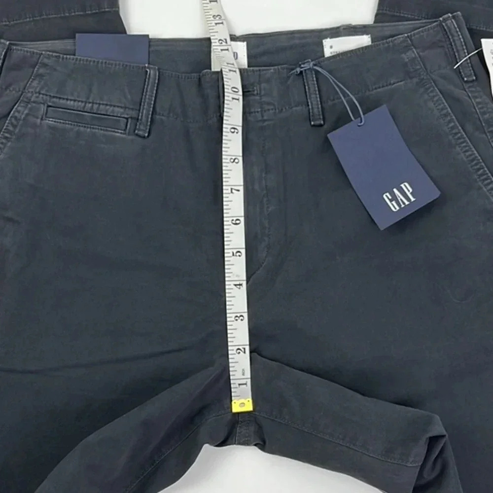 Gap‎ New Women’s 8 High Rise Straight Khaki Ankle Pant - Picture 9 of 10